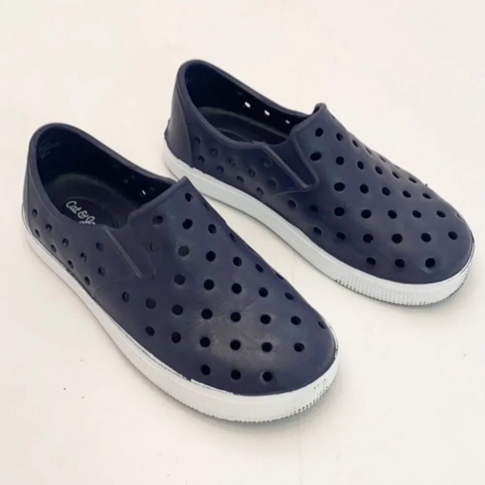 Cat & Jack Navy Blue Jese Slip-On Casual/Water Shoes